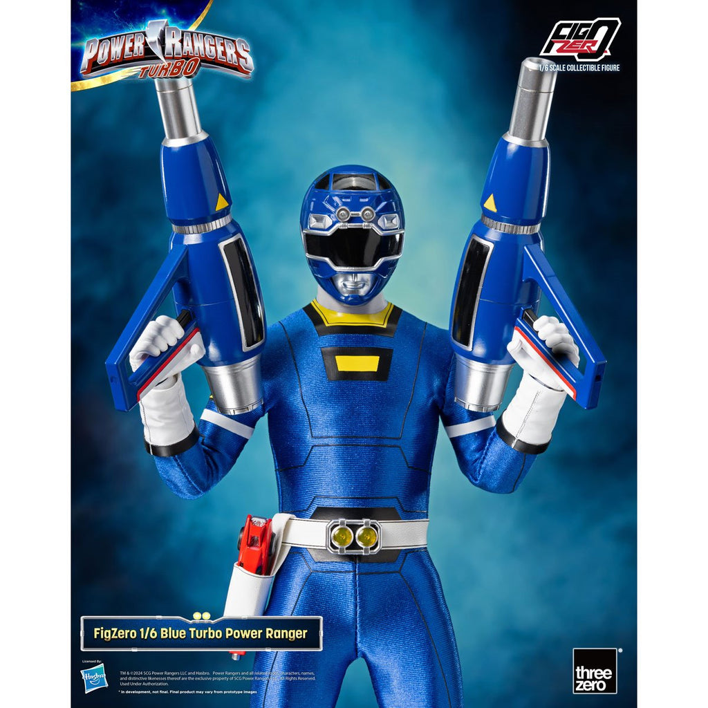 Power Rangers Turbo Blue Turbo Power Ranger FigZero 1:6 Scale Action Figure