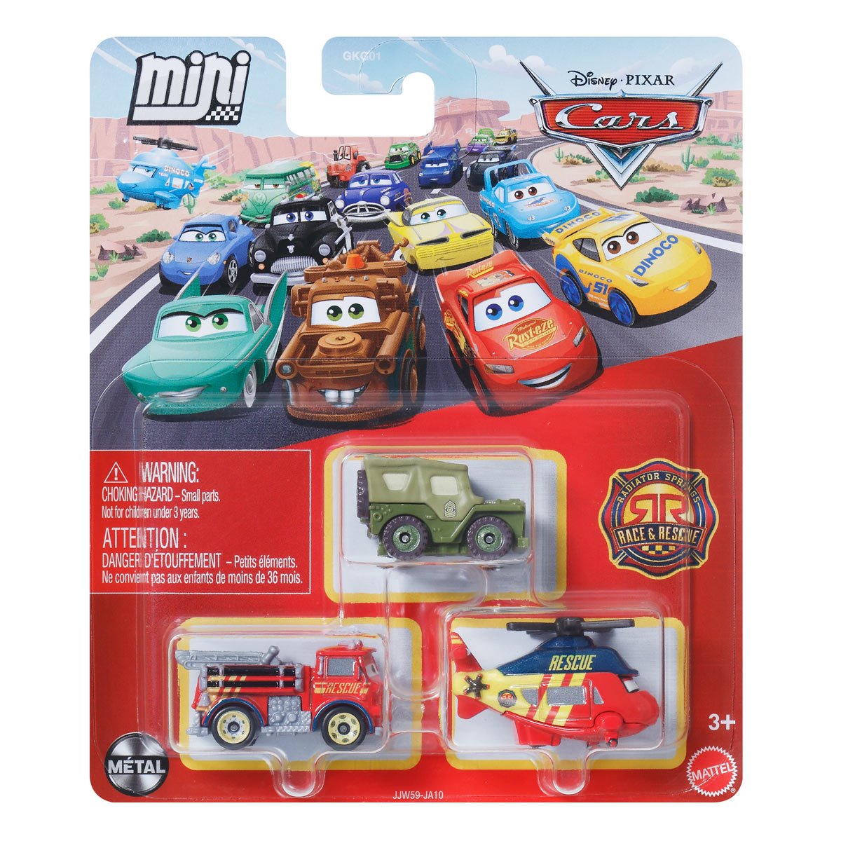 Cars Mini Racers 3-Pack 2026 Mix 2 Case of 6