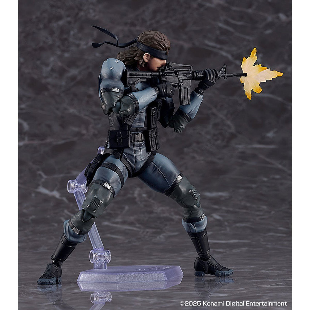Metal Gear Solid 2: Sons of Liberty Solid Snake MGS2 Version Updated Edition Figma Action Figure