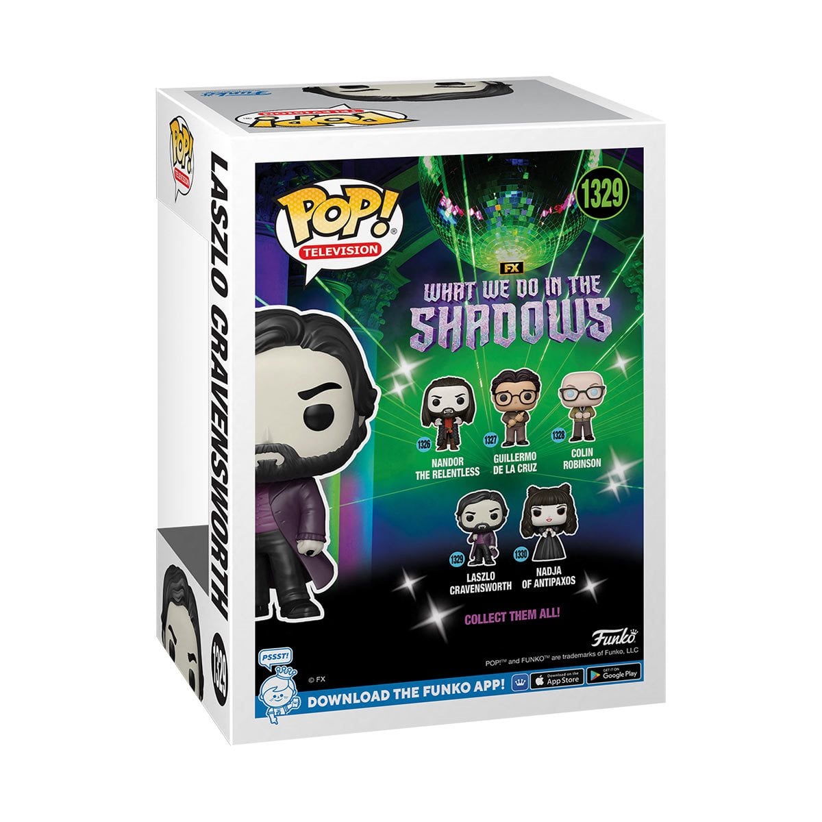 What We Do in the Shadows Laszlo Cravensworth Funko Pop! Vinyl Figure #1329