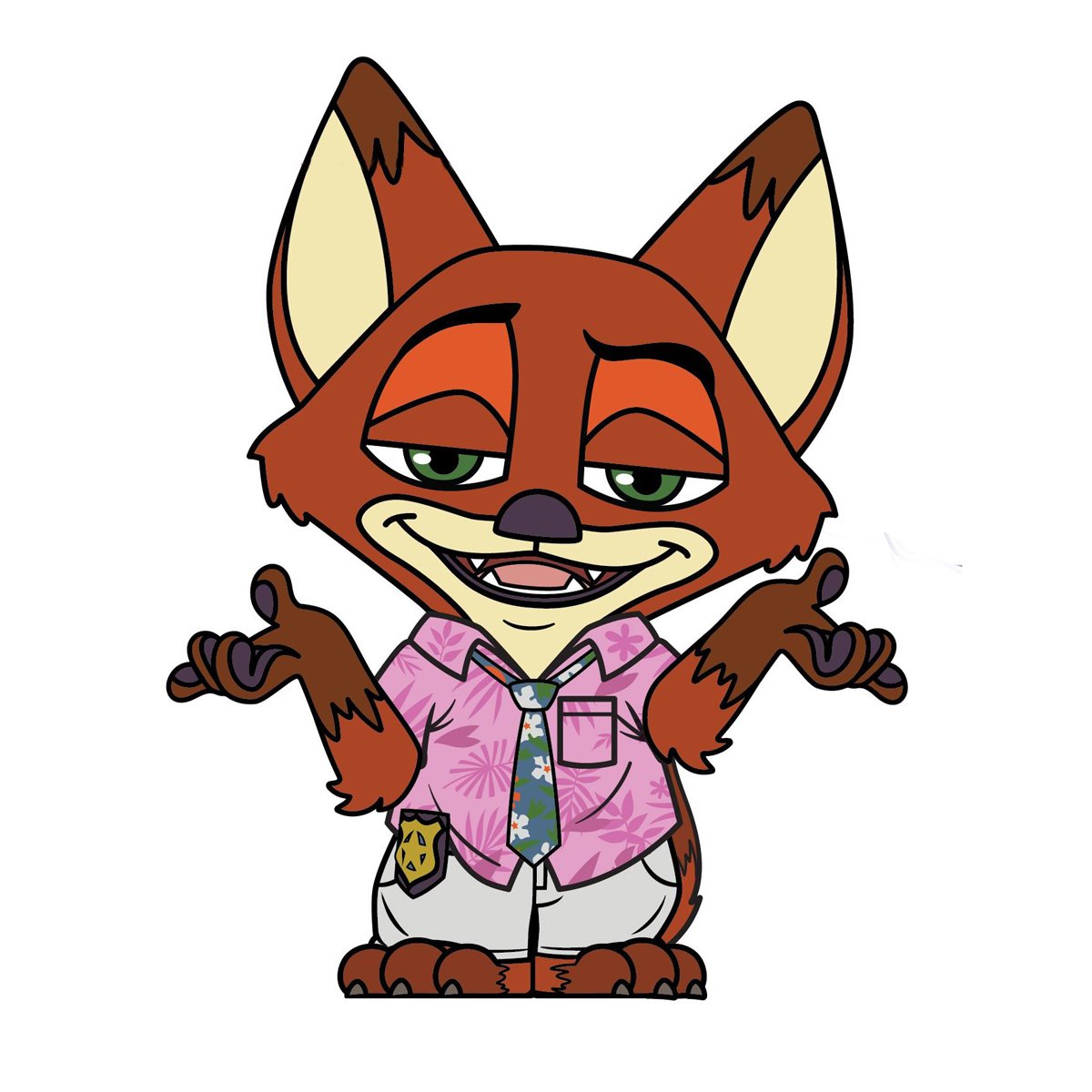 Zootopia Nick Wilde PVC Figural Bank
