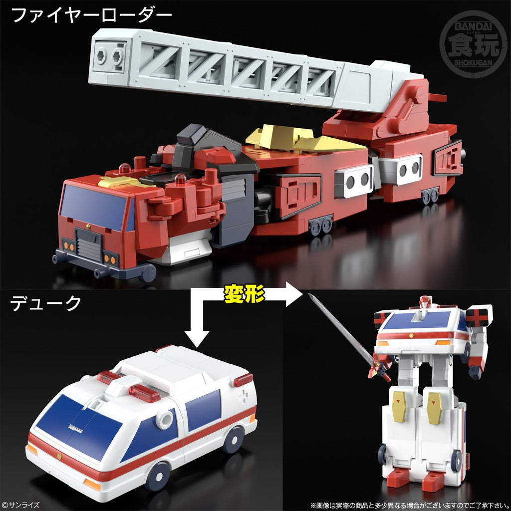 The Brave Police J-Decker Duke Fire SMP Model Kit