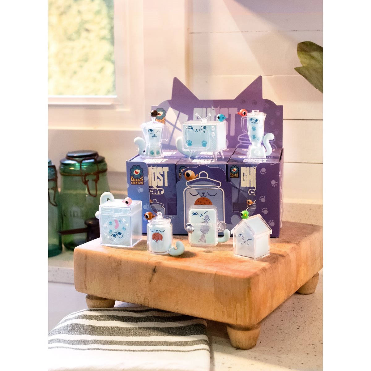 Ghost Cat Series 1 Blind-Box Mini-Figure Case of 6