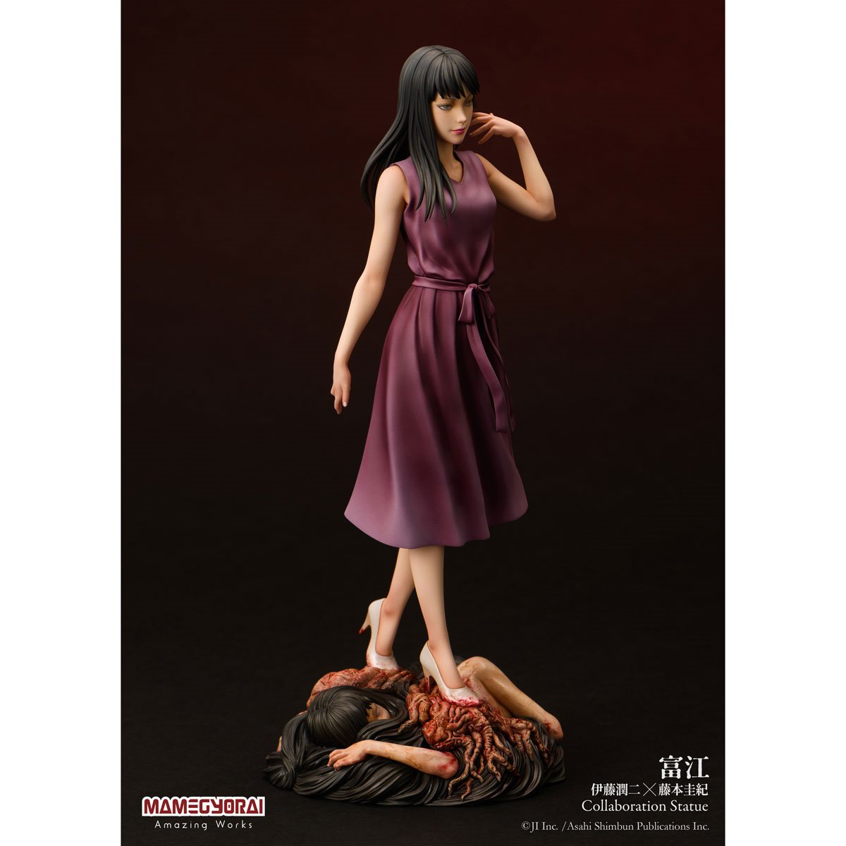 Junji Ito x Yoshiki Fujimoto Tomie Collaboration Statue