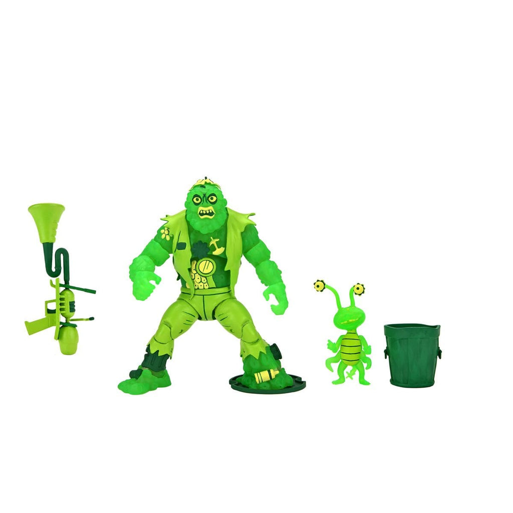 Teenage Mutant Ninja Turtles (1987 Cartoon) Ultimate Glow-in-the-Dark Muckman & Joe Eyeball 7-Inch Scale Action Figure