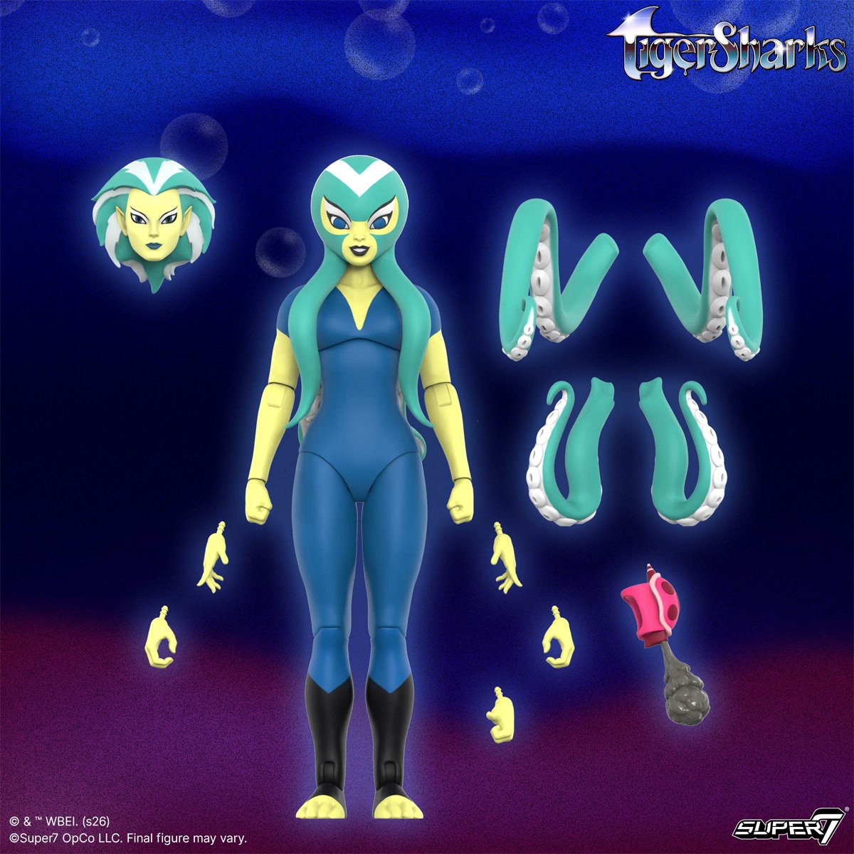 TigerSharks Ultimates Octavia (Hybrid) 7-Inch Action Figure