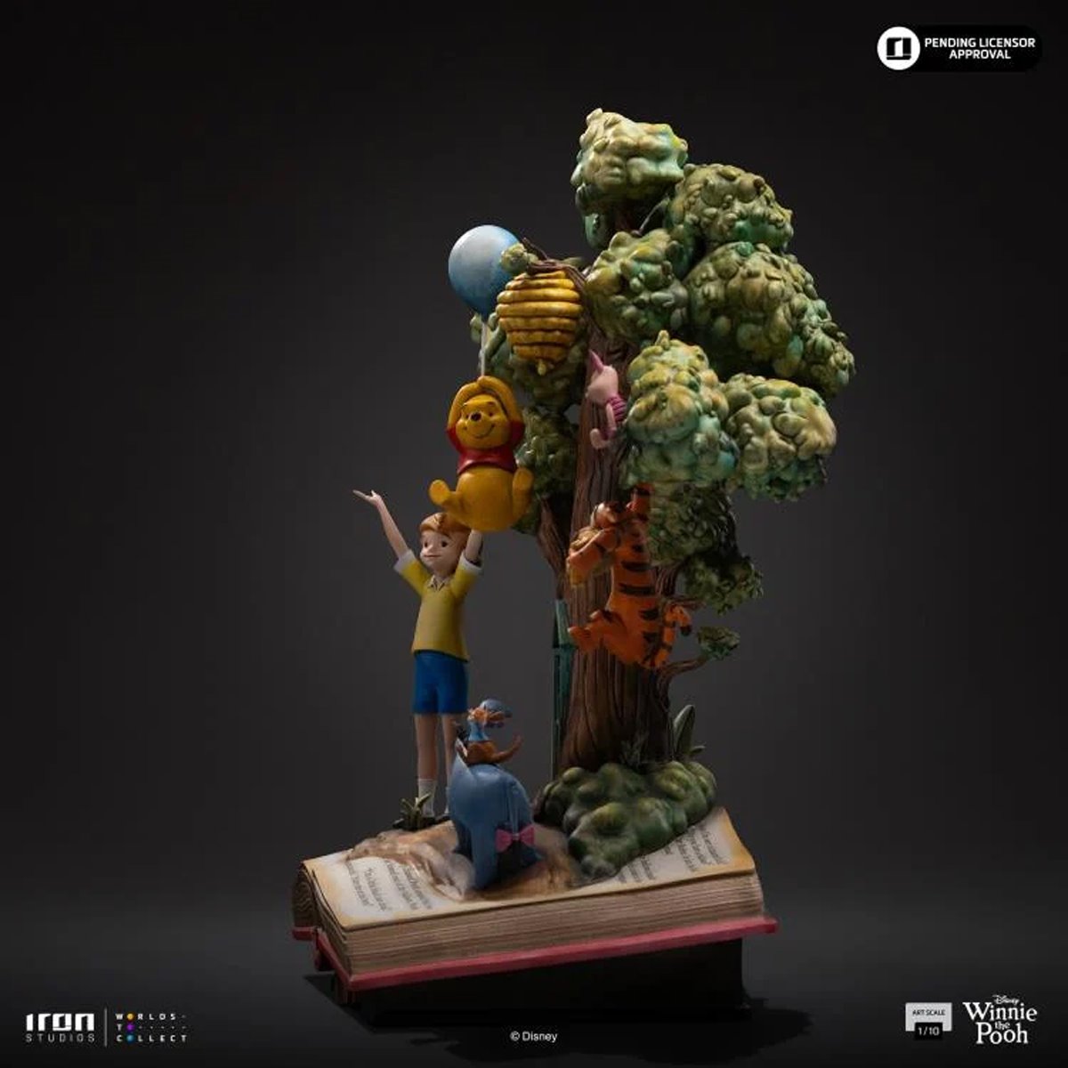 Winnie the Pooh & Friends 100th Anniversary Deluxe 1:10 Art Scale Limited Edition Statue