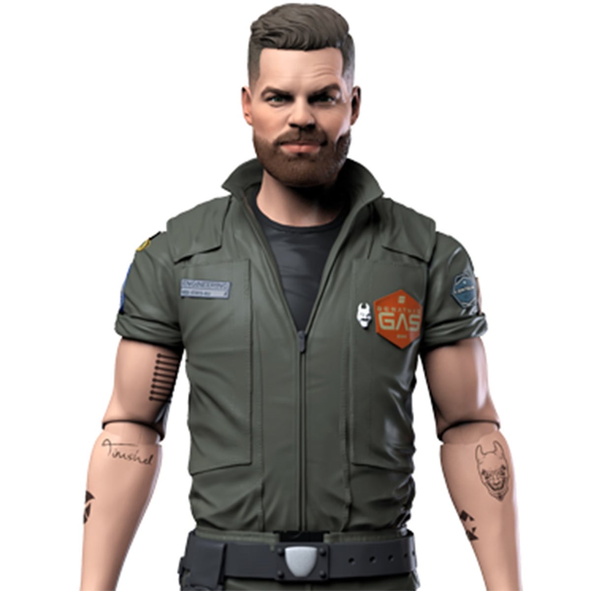 The Expanse Amos Burton 1:12 Scale Action Figure