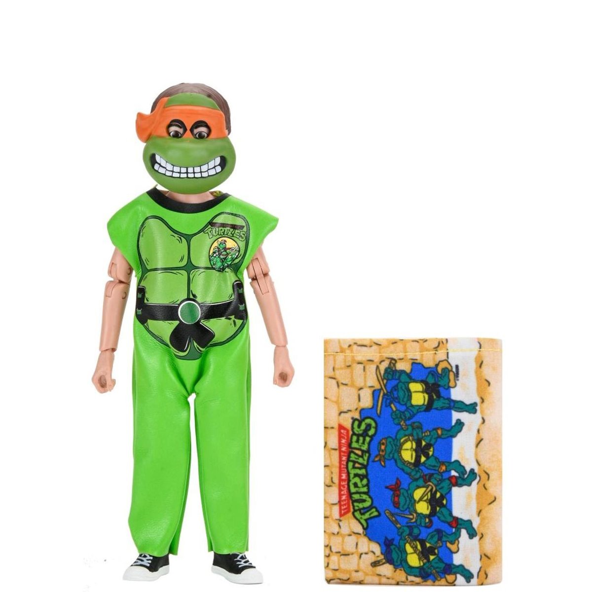 Ben Cooper x Teenage Mutant Ninja Turtles (1987 Cartoon) Costume Series 12 6-Inch Clothed Figure Set of 7