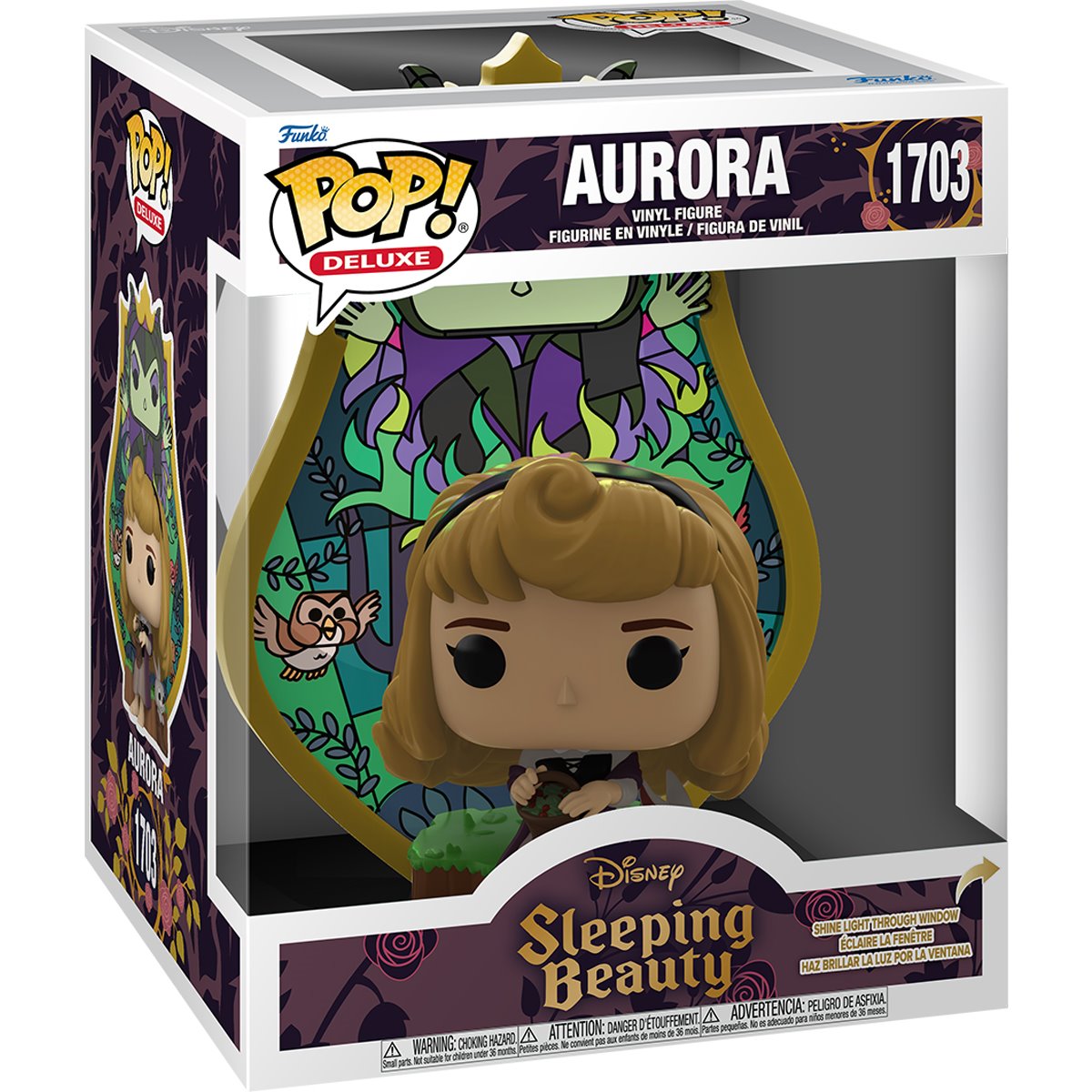 Sleeping Beauty Aurora Stained Glass Deluxe Funko Pop! Vinyl Figure #1703