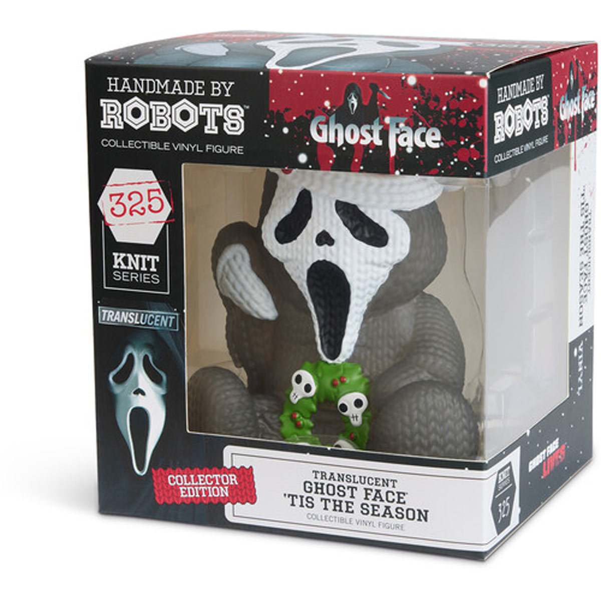 Ghost Face: 'Tis the Season #325 Translucent Handmade By Robots Vinyl Figure