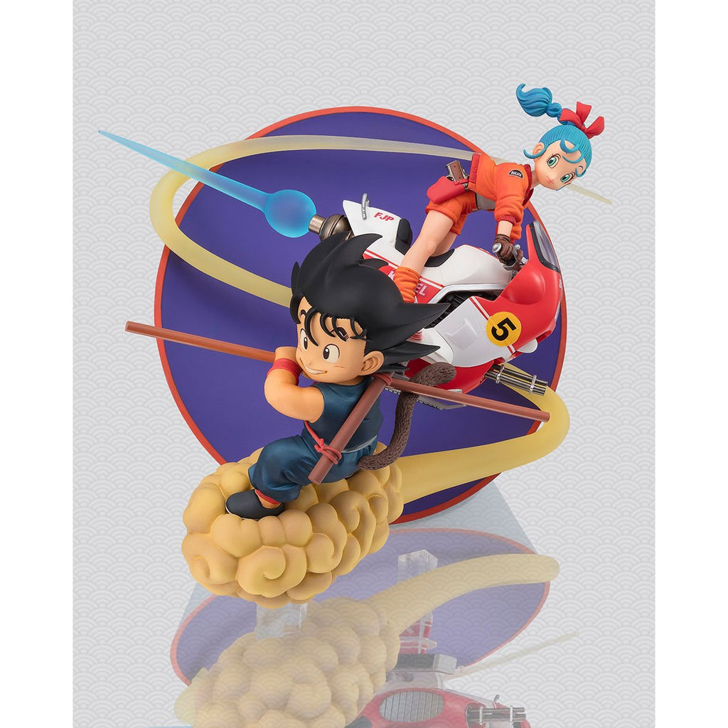 Dragon Ball Son Goku and Bulma FiguartsZERO Statue