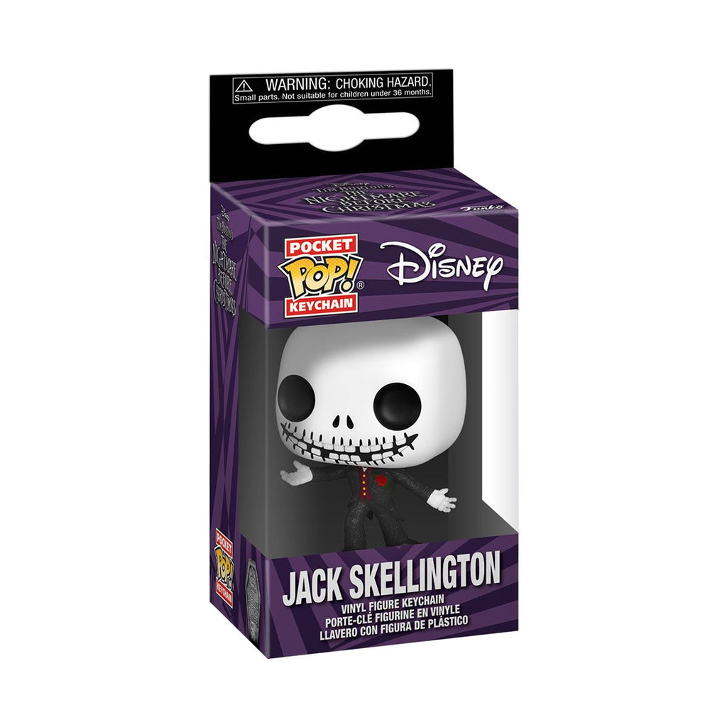 The Nightmare Before Christmas 30th Anniversary Formal Jack Funko Pocket Pop! Key Chain