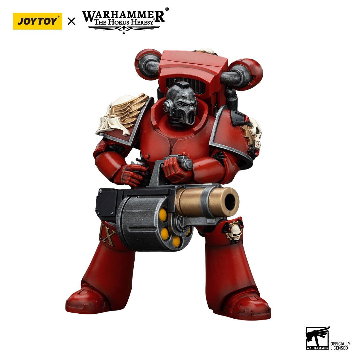 Joy Toy Warhammer Horus Heresy Blood Angels Tears Squad Erelim with Grenade Launcher 1:18 Scale Action Figure