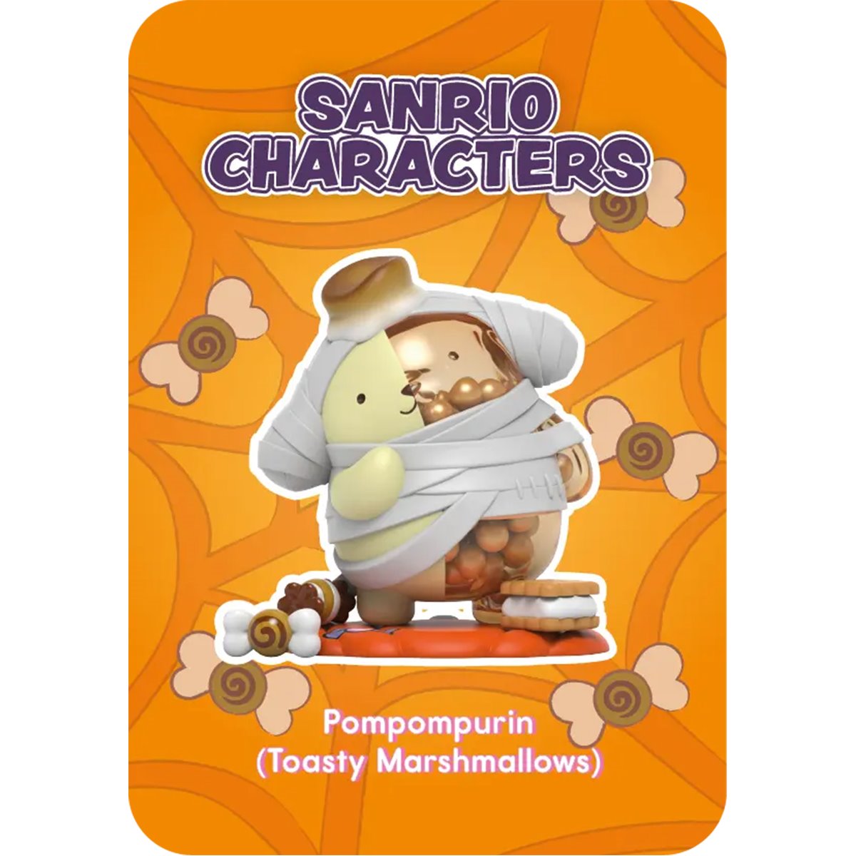 Sanrio x Kandy Series 2 Series 4 Spooky Fun Edition Featuring Freeny Mini-Figure Display Tray of 6