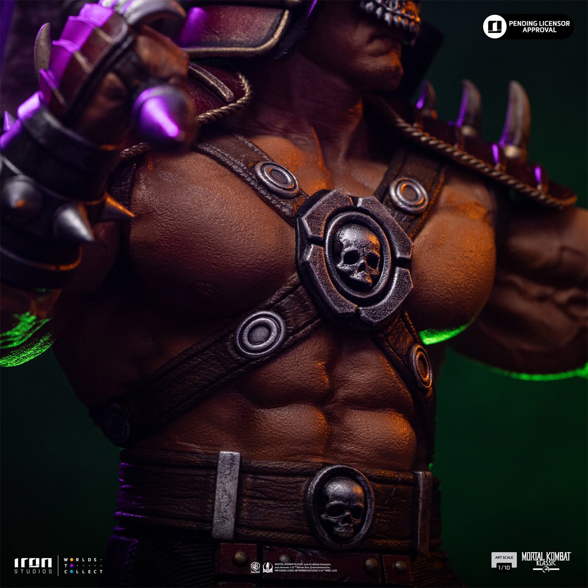 Mortal Kombat Shao Kahn Emperor of Outworld 1:10 Art Scale Limited Edition Statue