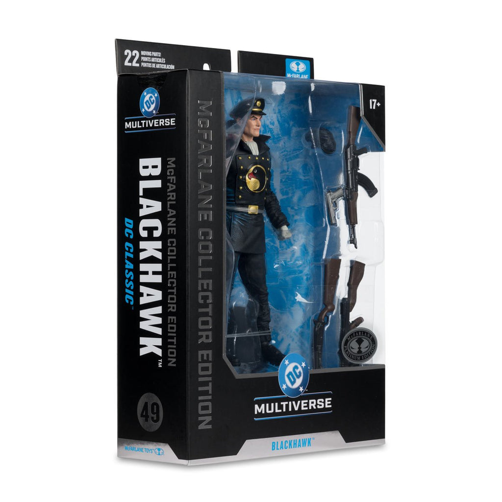 DC McFarlane Collector Edition Wave 13 Blackhawk DC Classics #49 7-Inch Scale Action Figure