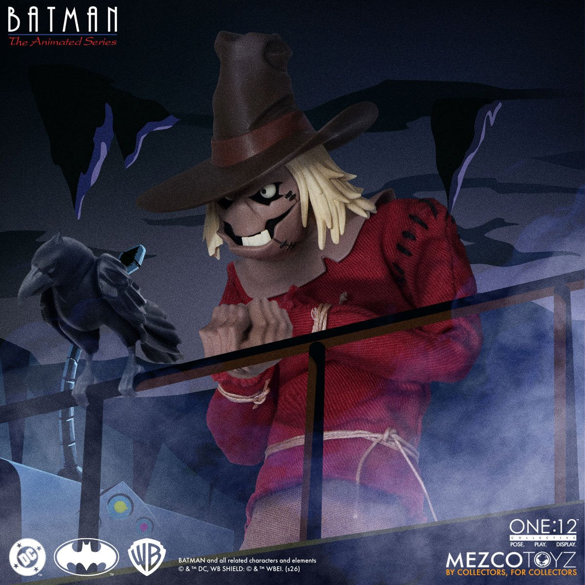 Batman: The Animated Series Scarecrow One 12 Collective Action Figure