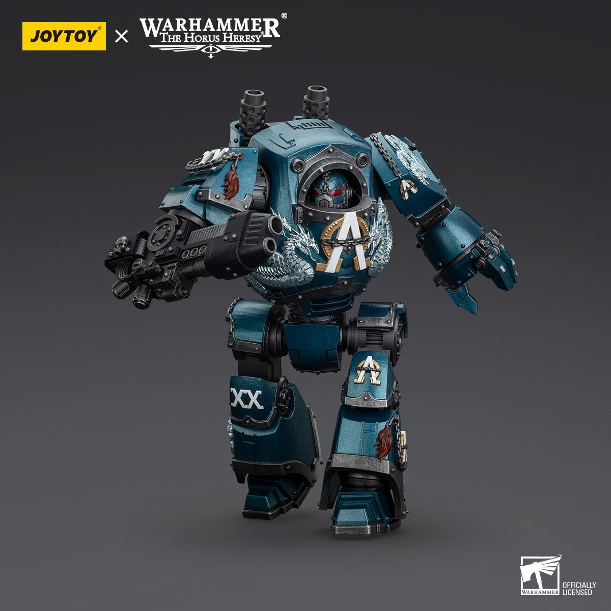 Joy Toy Warhammer The Horus Heresy Alpha Legion Dreadnought Plasma Cannon 1:18 Scale Action Figure