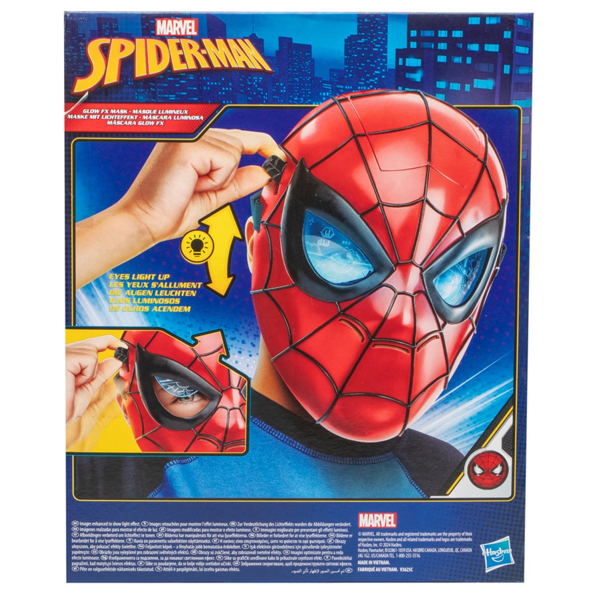 Spider-Man Glow FX Mask