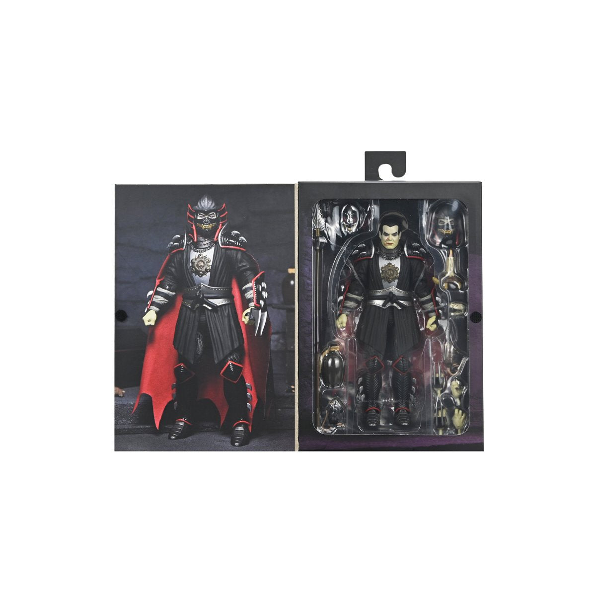 Universal Monsters x Teenage Mutant Ninja Turtles Ultimate Shredder as Dracula Classic Colors 7-Inch Scale Action Figure