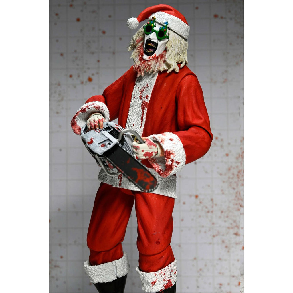 Terrifier 3 Ultimate Art the Clown Bloody Santa Suit 7-Inch Scale Action Figure