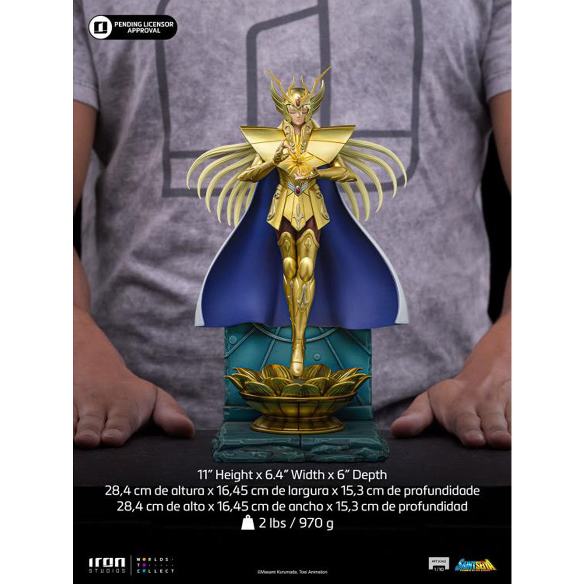Saint Seiya Virgo Shaka 1:10 Art Scale Limited Edition Statue