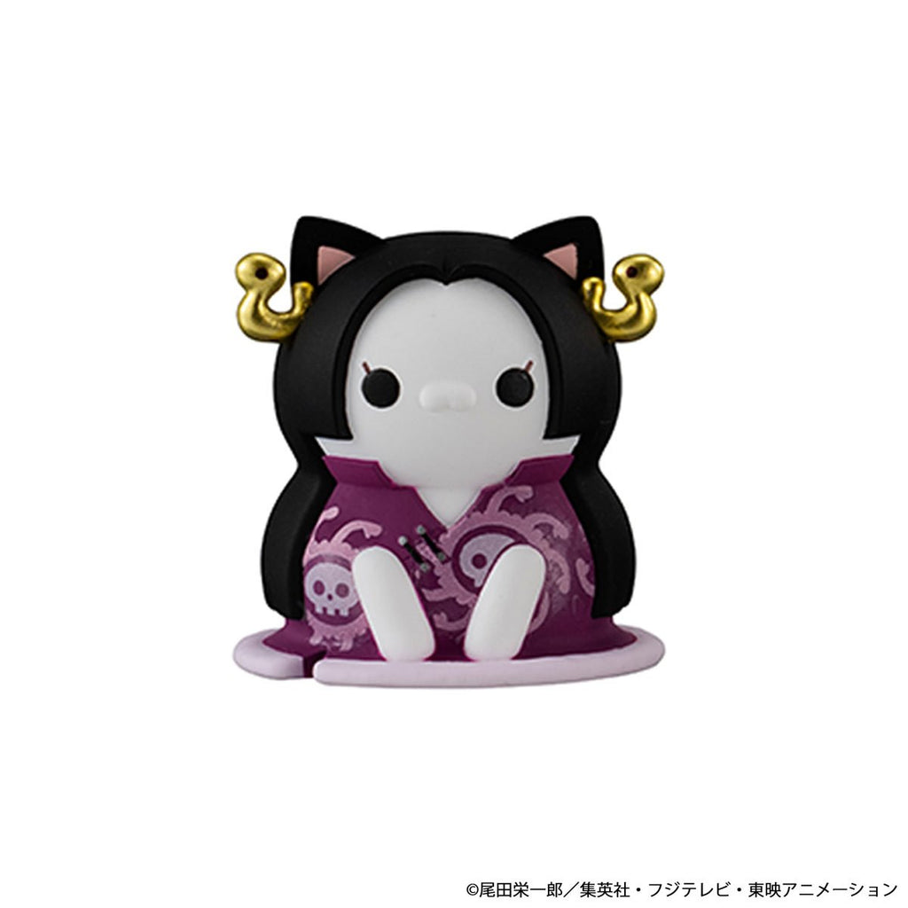 One Piece Nyan Piece Nyan! Luffy and the Seven Warlords of the Sea Mega Cat Project Mini-Figure Case of 8 - Repeat