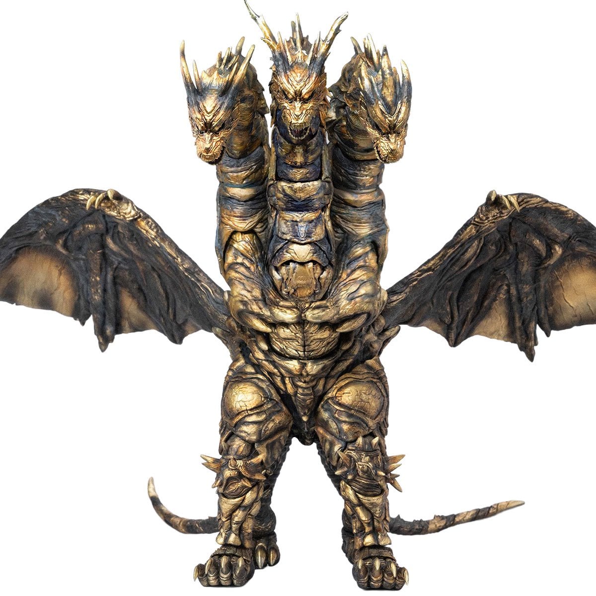 Godzilla: Final Wars 2004 Keizer Ghidorah Exquisite Basic Series None Scale 14-Inch Action Figure