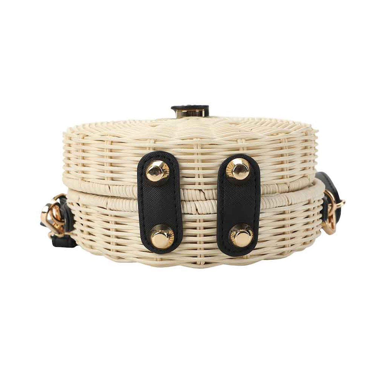 Mickey Mouse Wicker Crossbody Bag