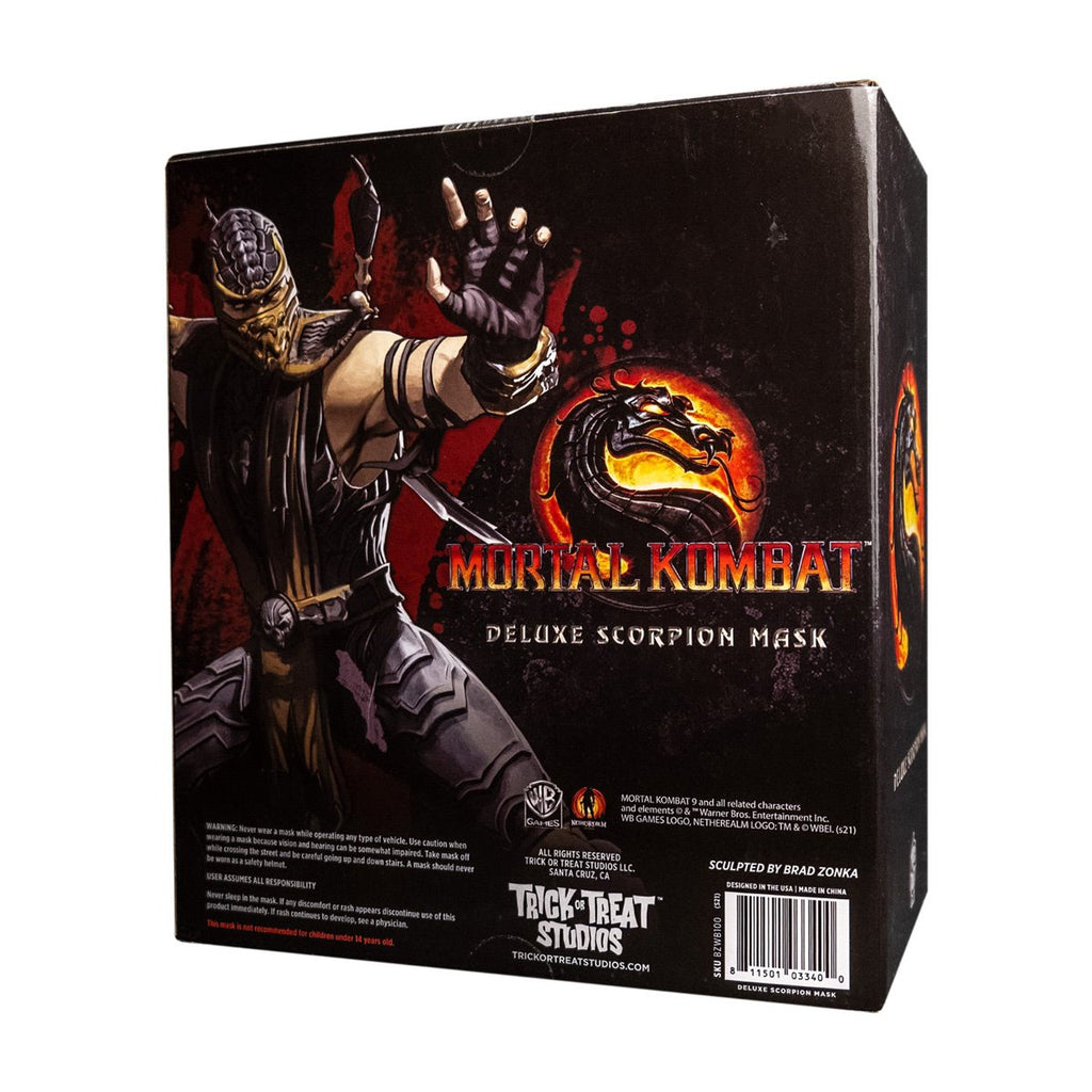 Mortal Kombat Scorpion Deluxe Mask