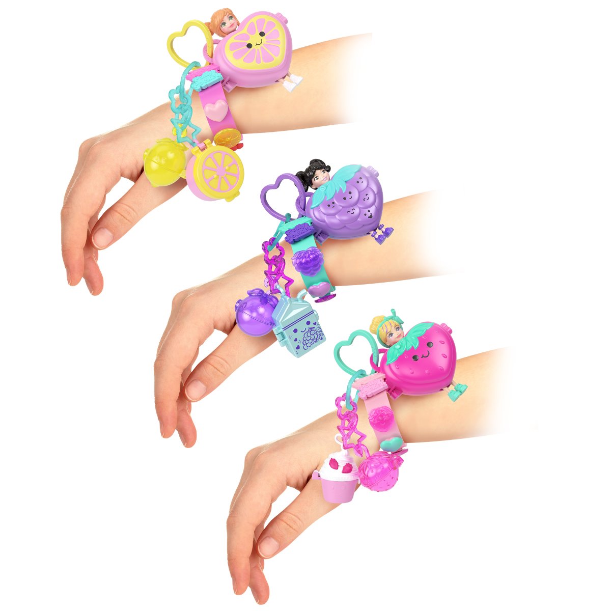 Polly Pocket Bracelet Style Kit Case of 4