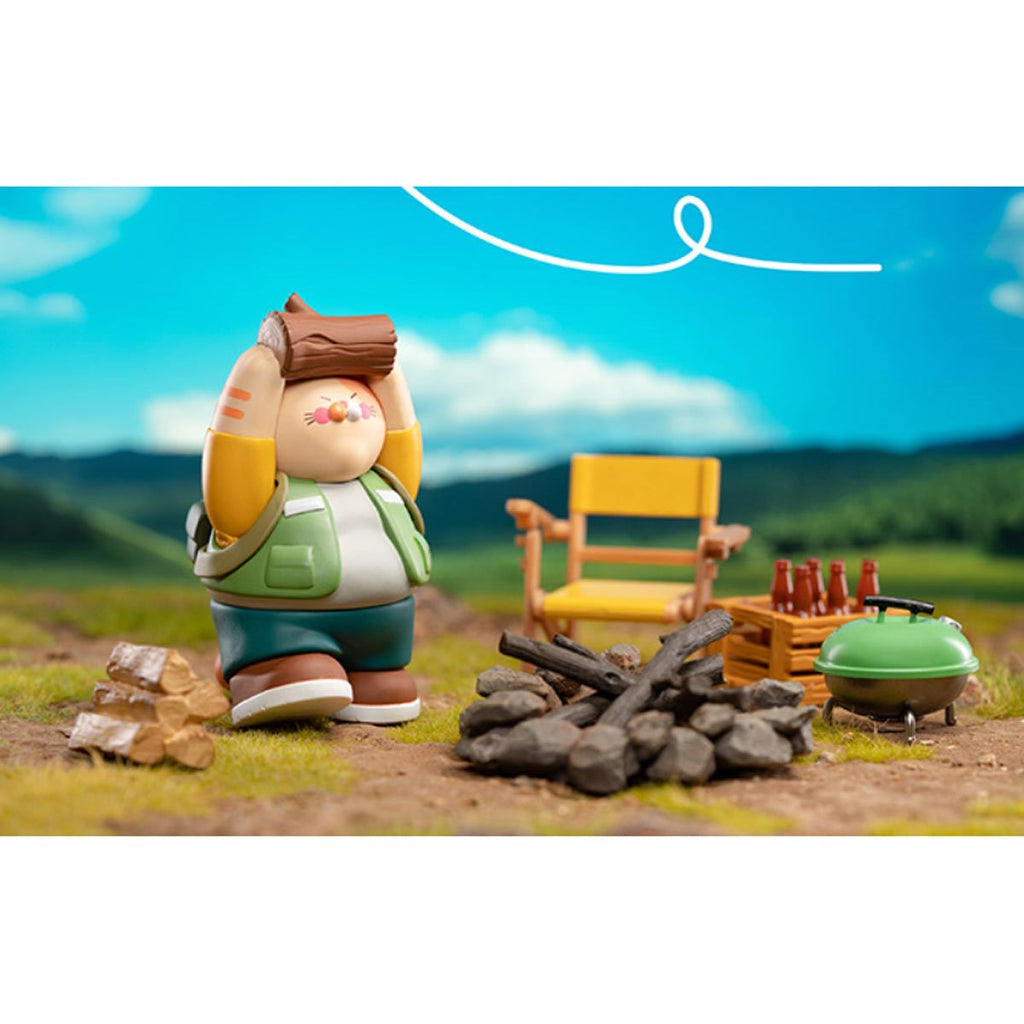 Uncle Cat Go Camping Series 1 Blind Box Vinyl Figure
