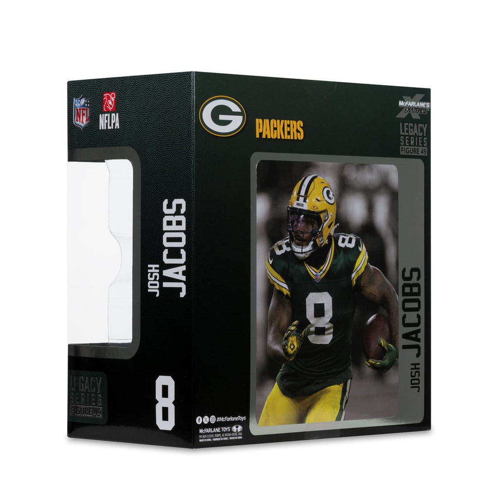 NFL SportsPicks 2025 Green Bay Packers Josh Jacobs 7-Inch Posed Figure