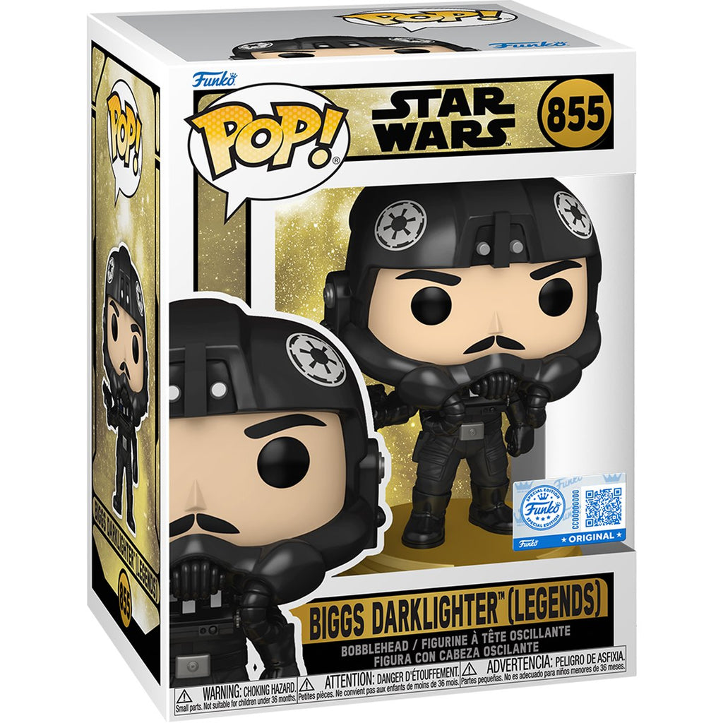 Star Wars Legends Biggs Darklighter Funko Pop! Vinyl Figure #855 - Specialty