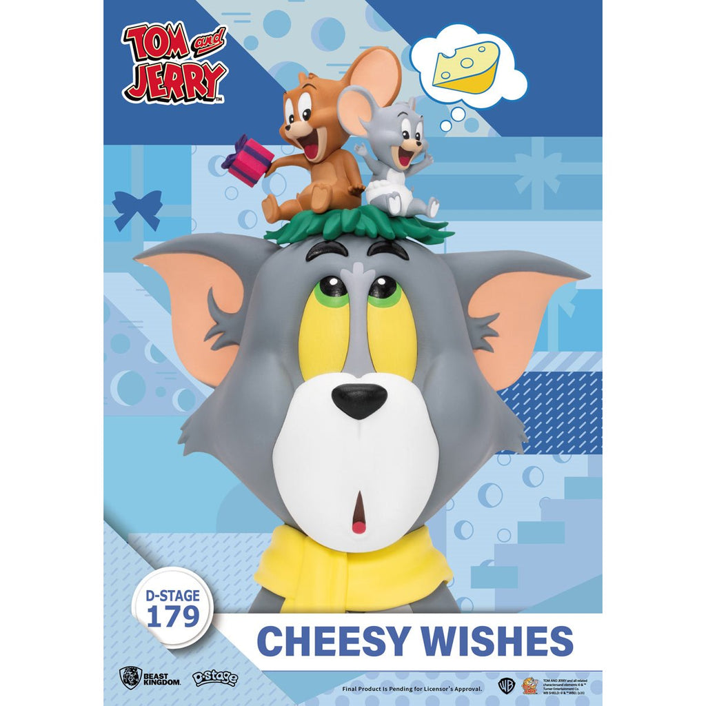 Tom and Jerry Cheesy Wishes DS-179 D-Stage Statue