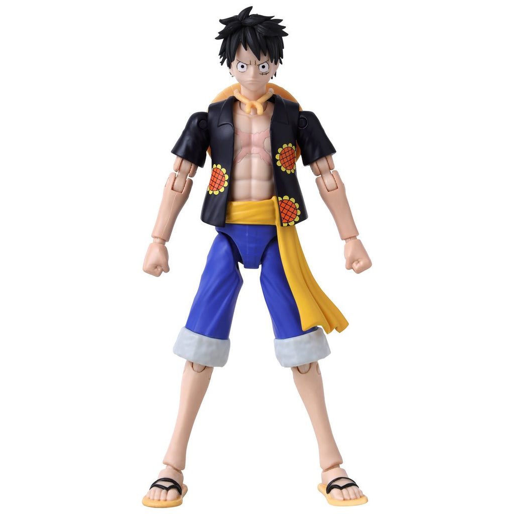 One Piece Anime Heroes Monkey D. Luffy Dressrosa Version Action Figure