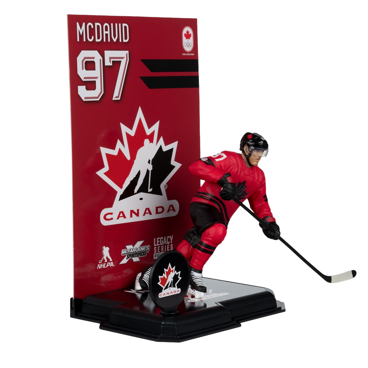 McFarlanes SportsPicks Hockey Canada Connor McDavid Olympics 2026 7-Inch Scale Posed Figure