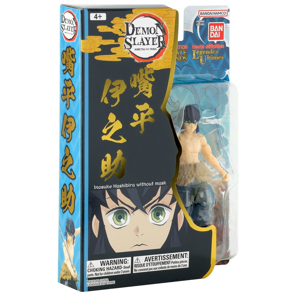 Demon Slayer: Kimetsu no Yaiba Ultimate Legends High Definition Inosuke Hashibira (Without Mask) Action Figure