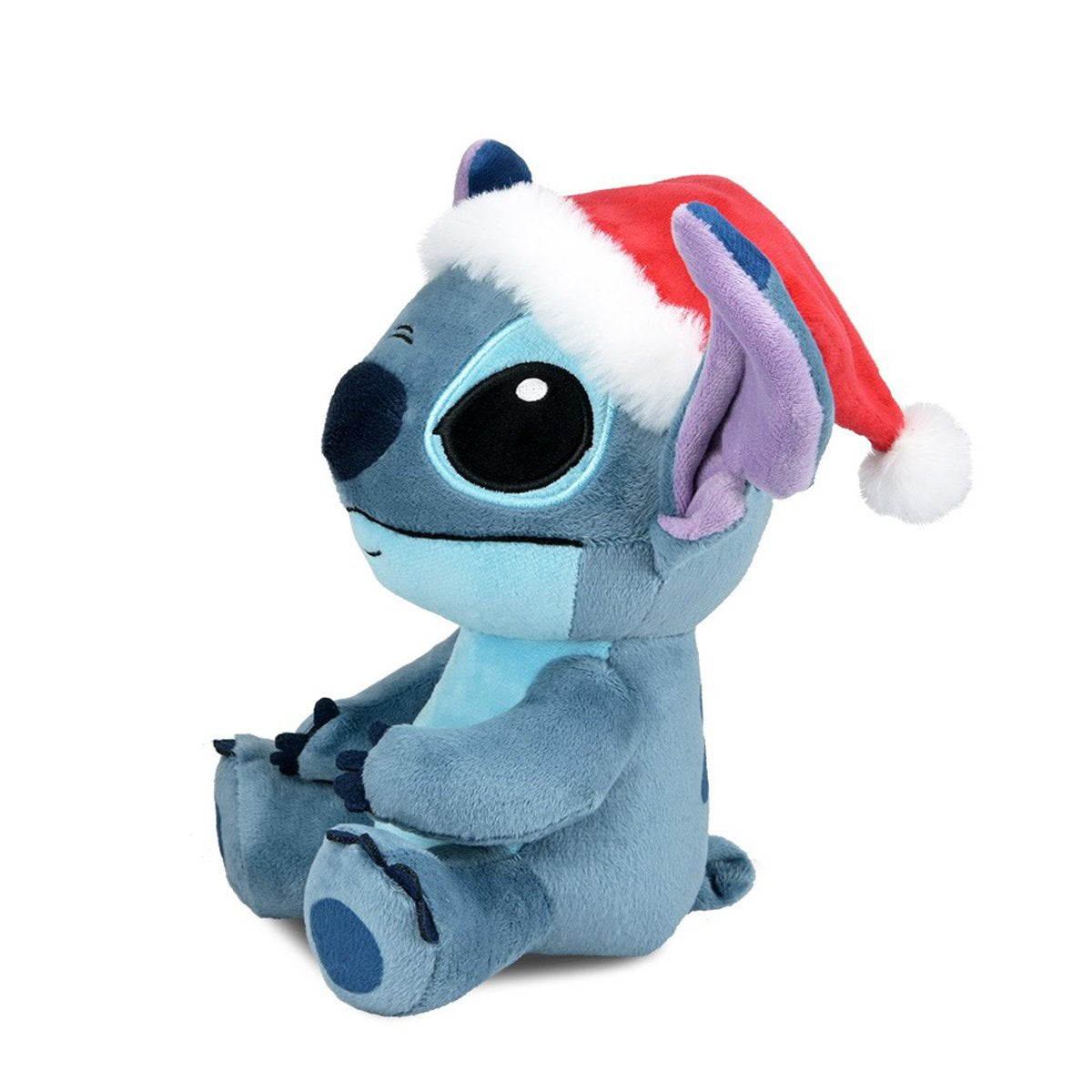 Lilo & Stitch Stitch with Santa Hat Phunny Plush