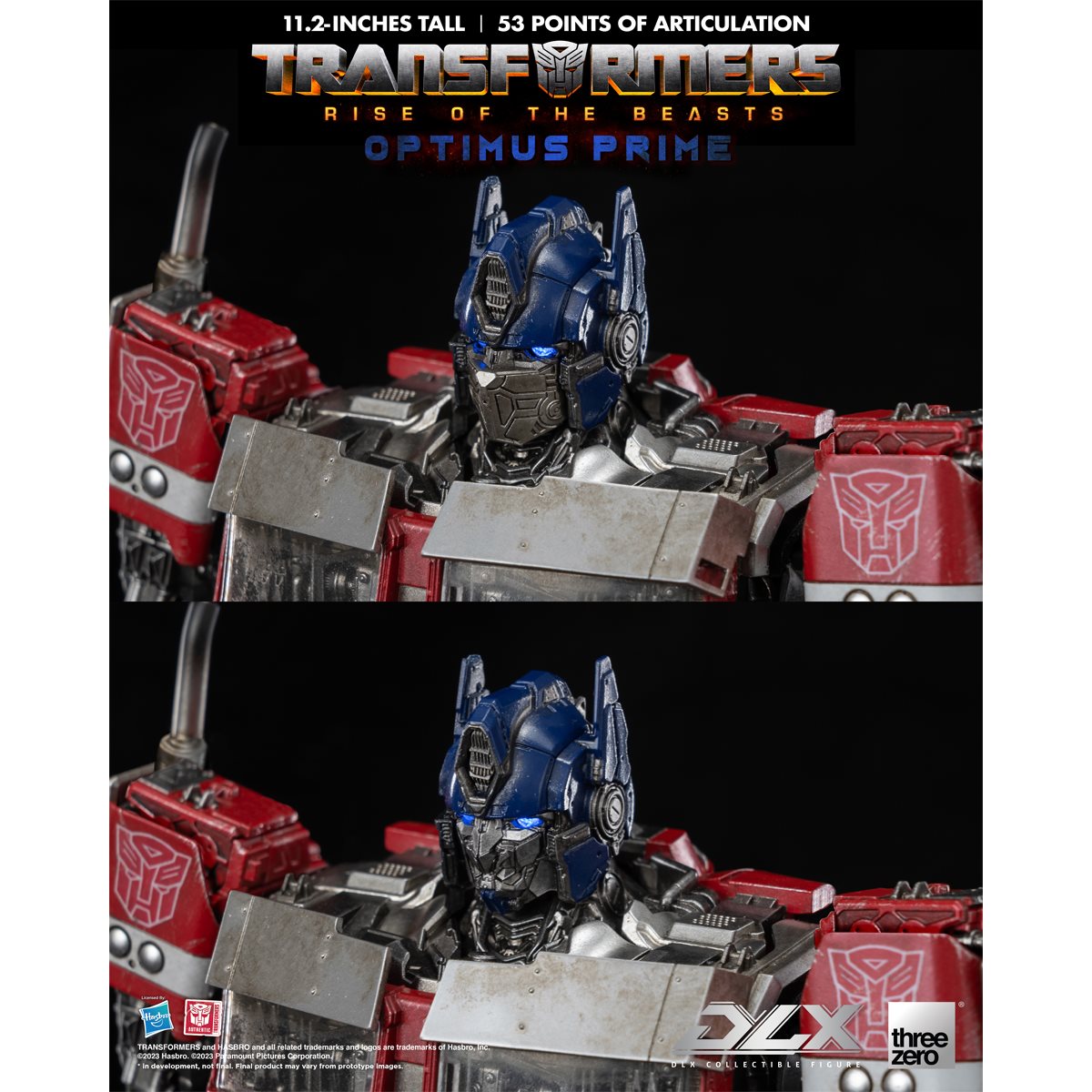 Transformers: Rise of the Beasts Optimus Prime DLX Action Figure