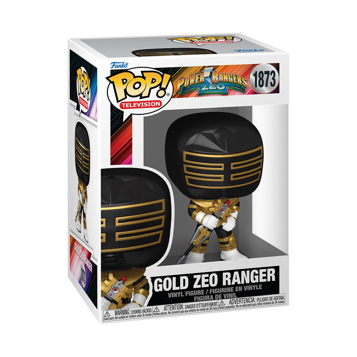 Power Rangers Zeo Gold Zeo Ranger Funko Pop! Vinyl Figure #1873