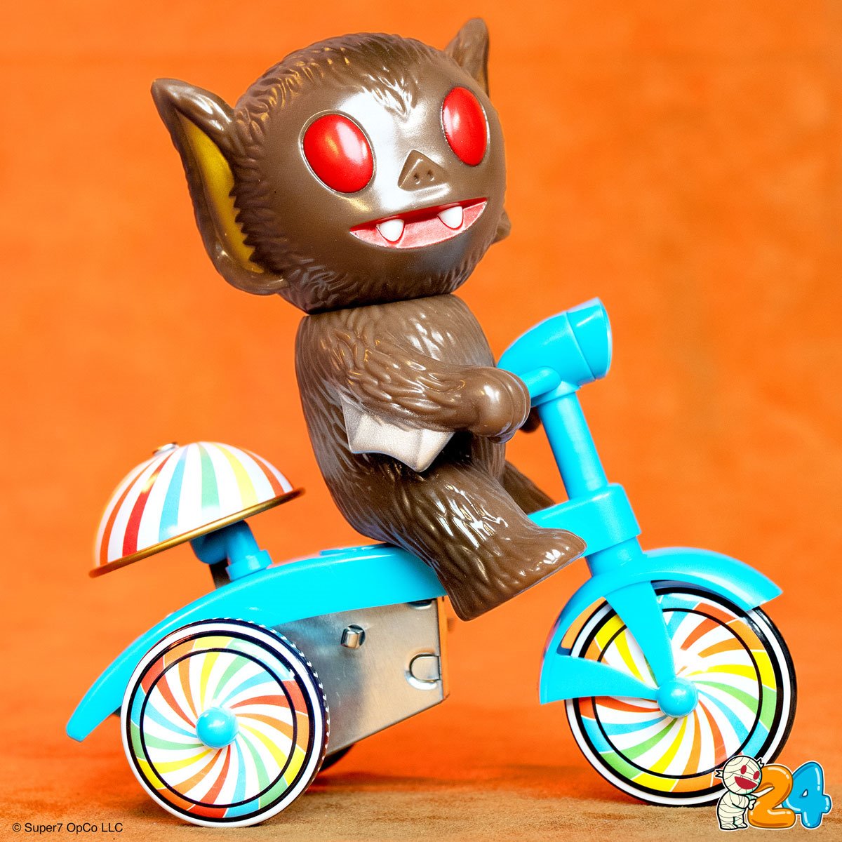The Worst Bat Boy (Brown with Blue Trike) Super Cycles Figure