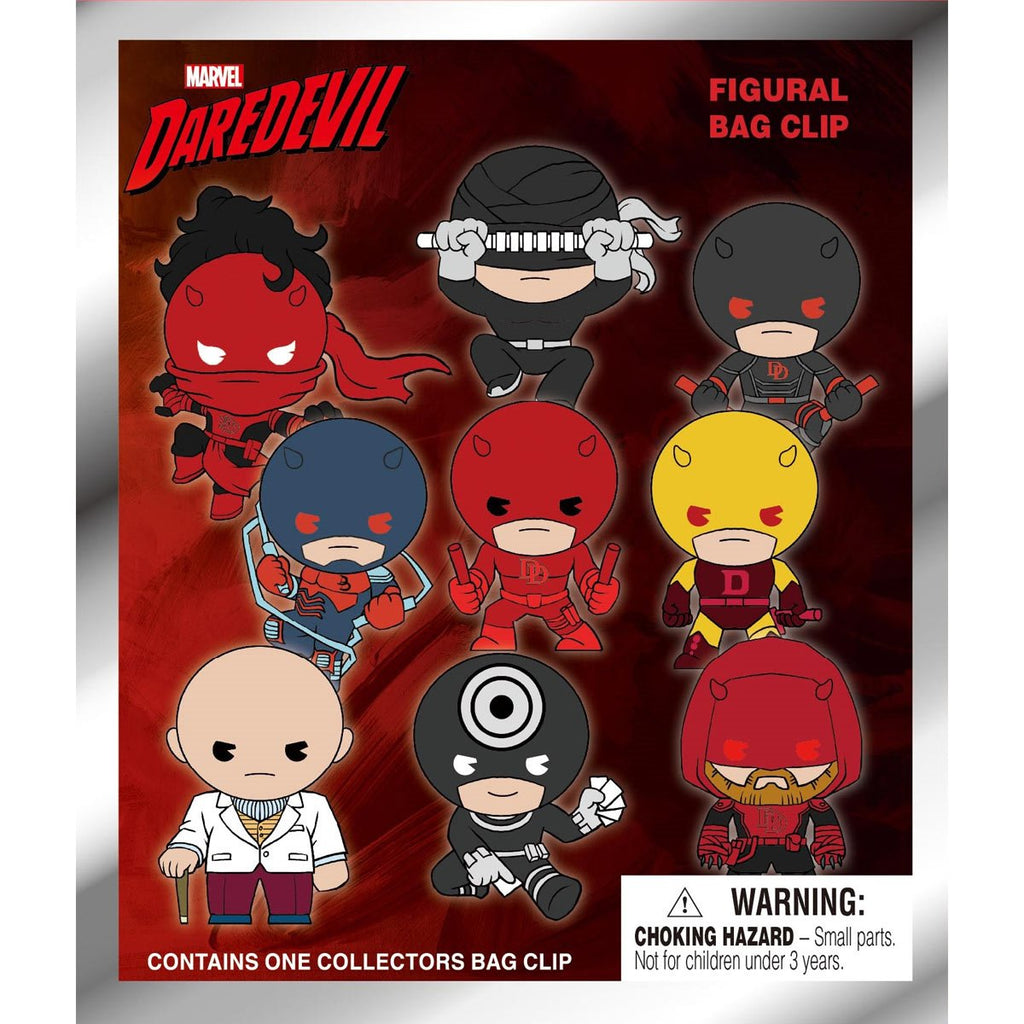 Daredevil Classic 3D Foam Bag Clip Random 6-Pack