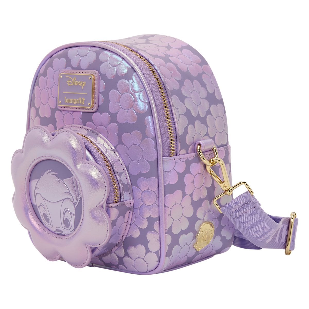 Bambi Floral Micro-Mini Convertible Backpack