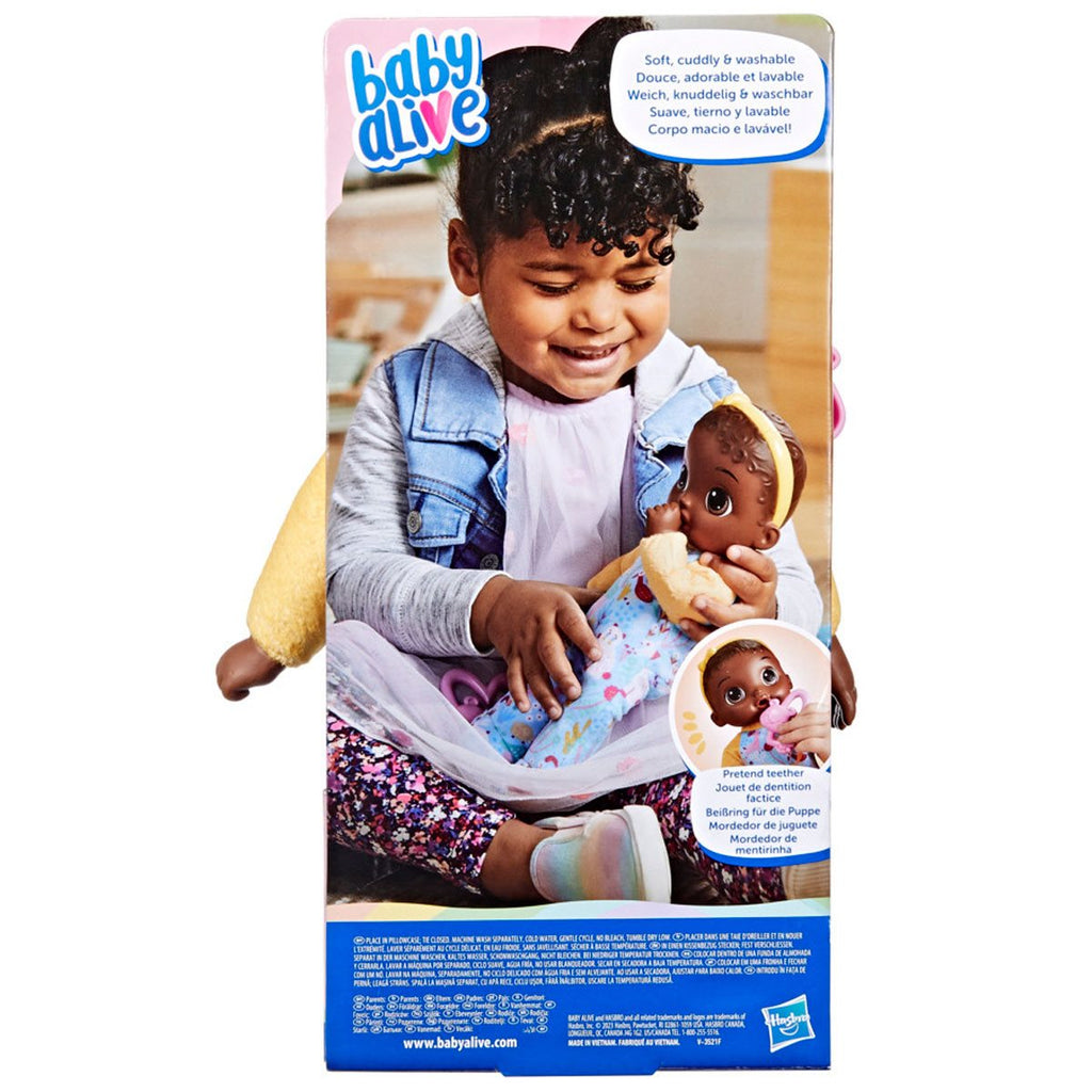 Baby Alive Soft ‘n Cute 11-Inch Black Hair Doll