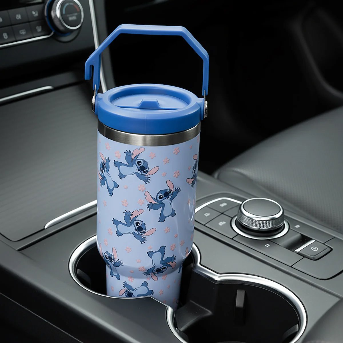 Lilo & Stitch All Over Print 40 oz. Stainless Steel Tumbler with Handle