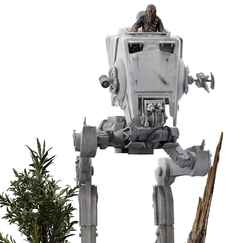 Star Wars: Return of the Jedi AT-ST and Chewbacca 1:20 Demi Art Scale Limited Edition Statue