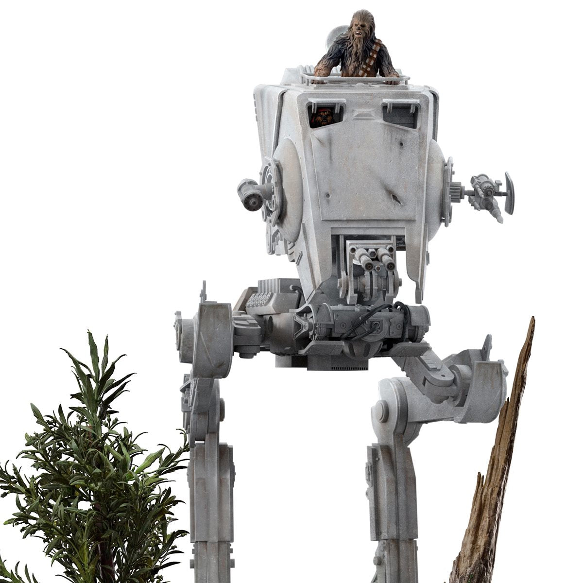 Star Wars: Return of the Jedi AT-ST and Chewbacca 1:20 Demi Art Scale Limited Edition Statue