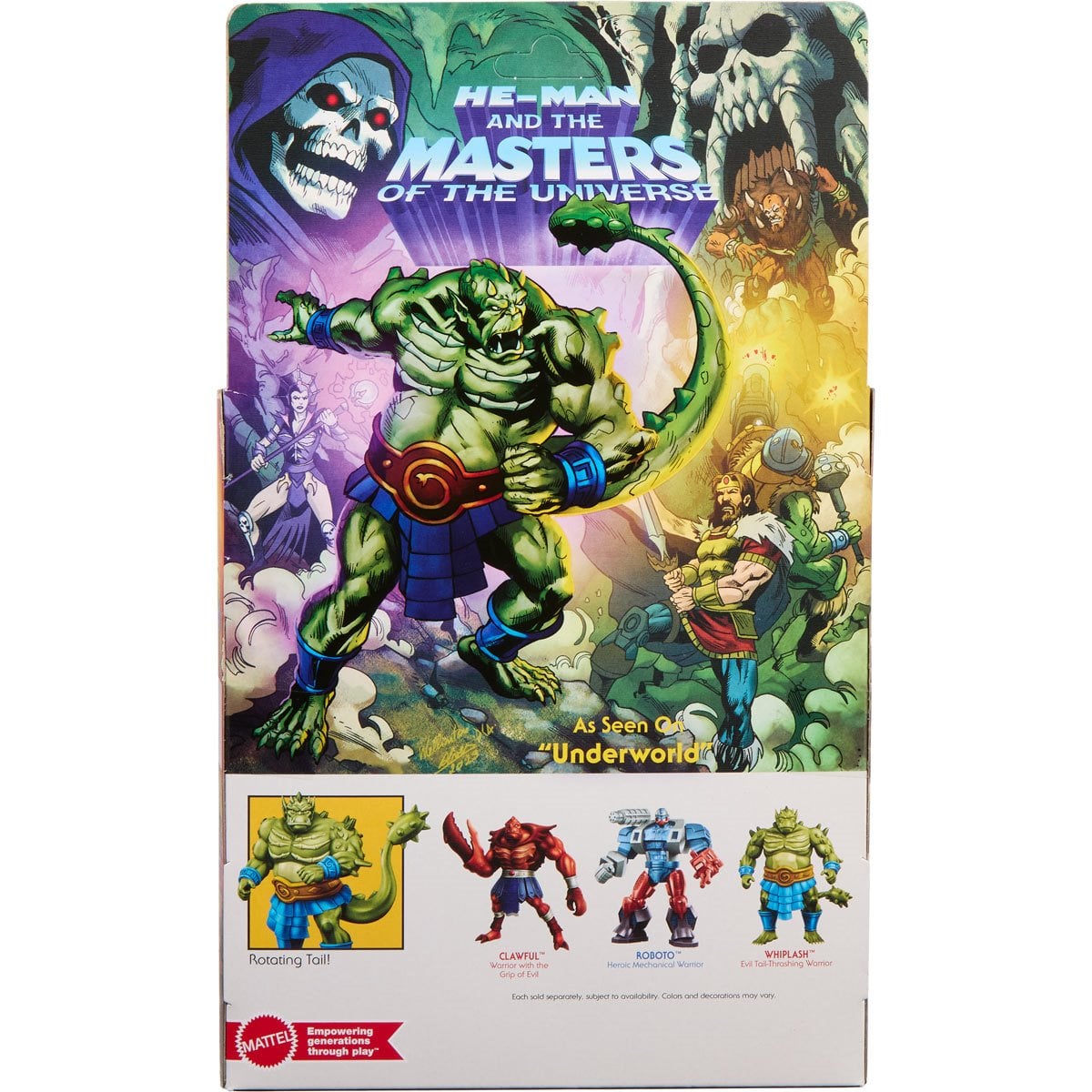 Masters of the Universe Origins Deluxe 200X Whiplash Action Figure